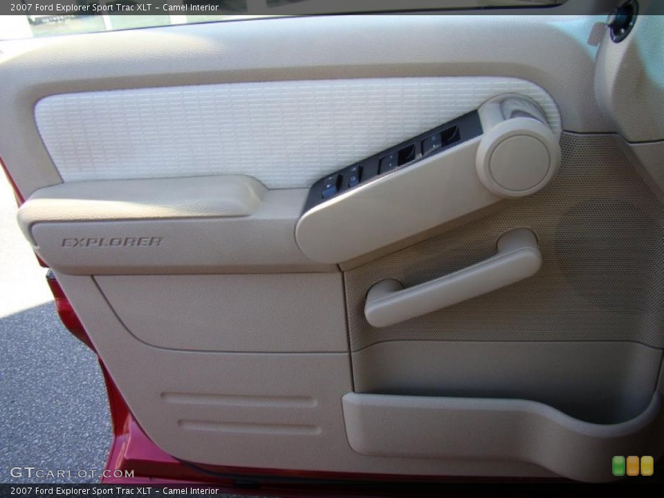 Camel Interior Door Panel for the 2007 Ford Explorer Sport Trac XLT #39883480