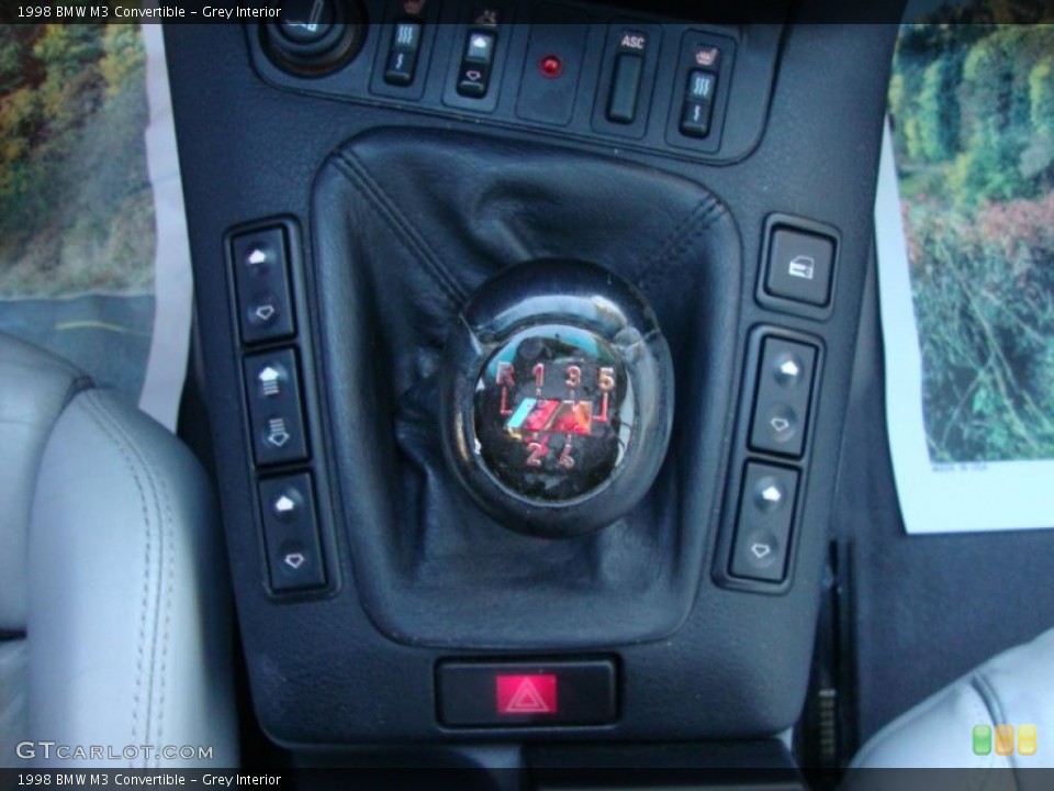 Grey Interior Transmission for the 1998 BMW M3 Convertible #39883972