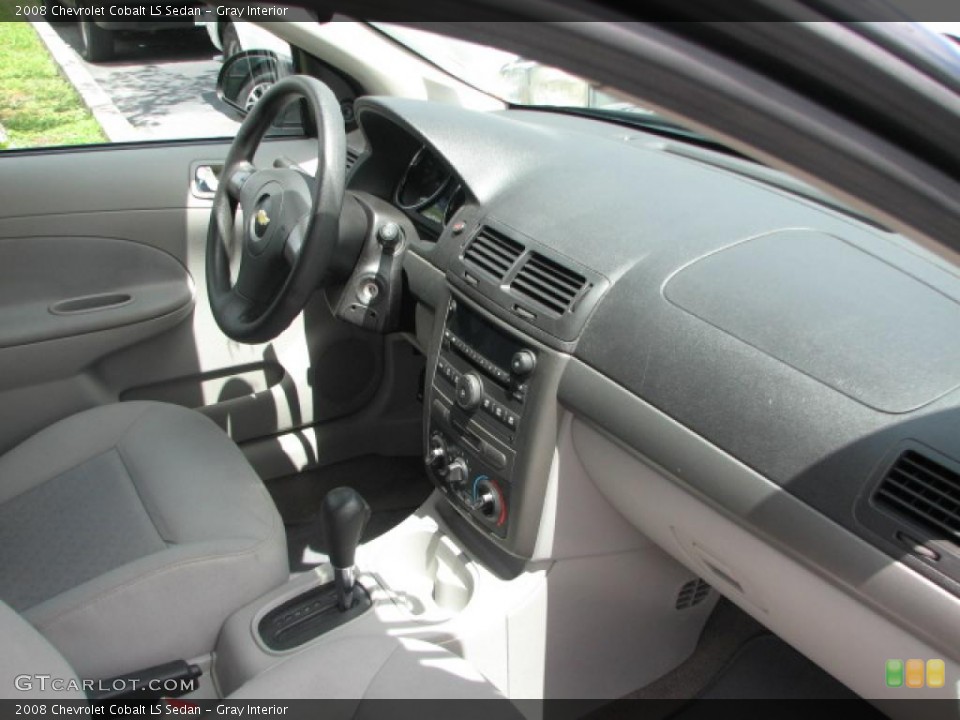 Gray Interior Dashboard for the 2008 Chevrolet Cobalt LS Sedan #39884672