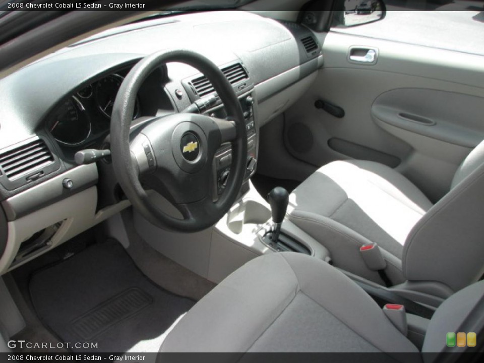 Gray Interior Prime Interior for the 2008 Chevrolet Cobalt LS Sedan #39884728