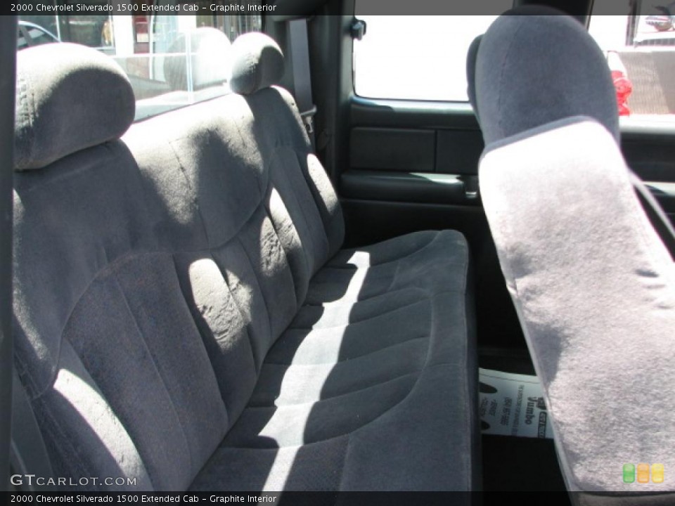 Graphite Interior Photo for the 2000 Chevrolet Silverado 1500 Extended Cab #39884908
