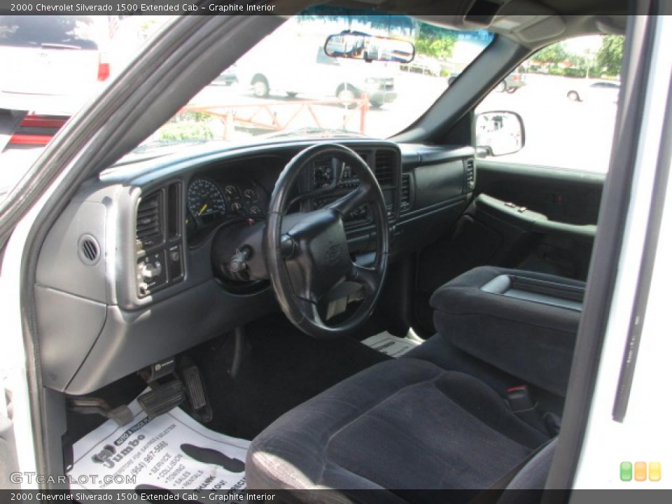 Graphite Interior Dashboard for the 2000 Chevrolet Silverado 1500 Extended Cab #39884924