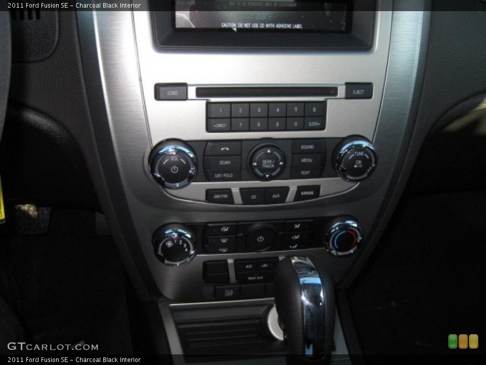 Charcoal Black Interior Controls for the 2011 Ford Fusion SE #39885888