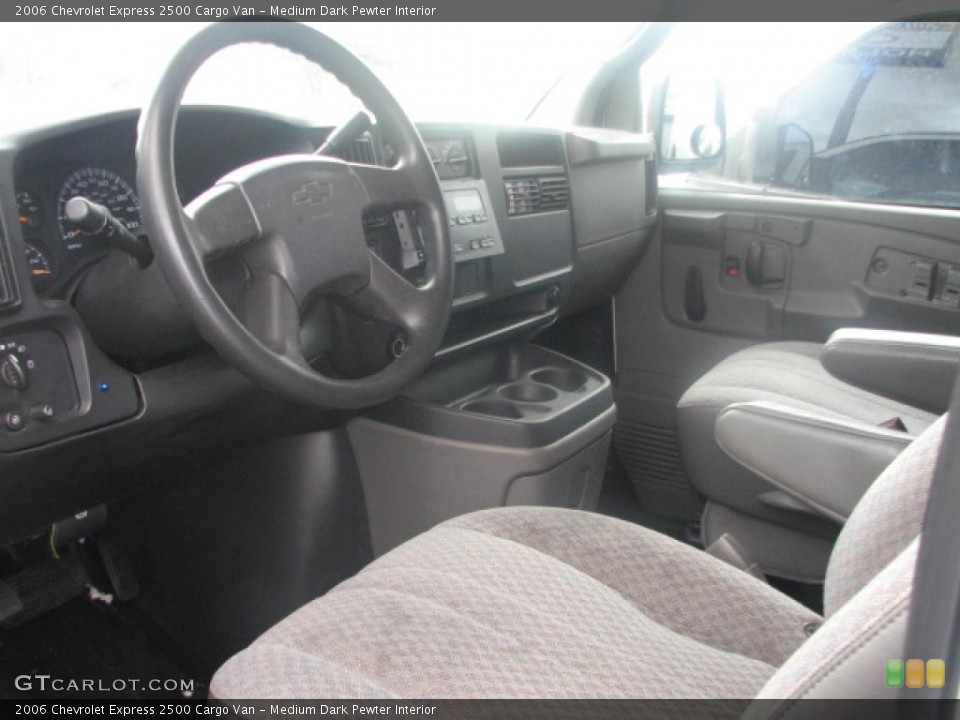 Medium Dark Pewter Interior Prime Interior for the 2006 Chevrolet Express 2500 Cargo Van #39886000