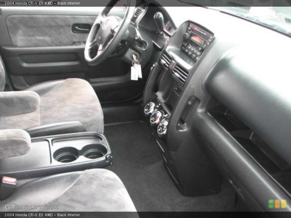 Black Interior Dashboard for the 2004 Honda CR-V EX 4WD #39886488