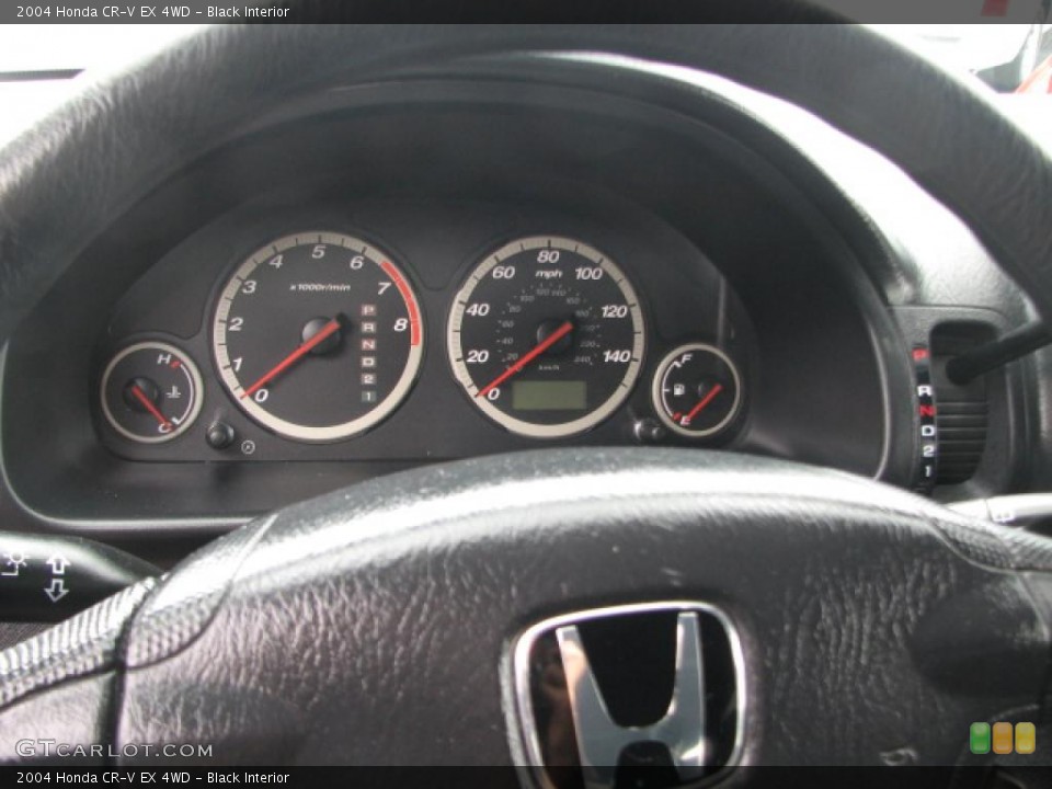 Black Interior Gauges for the 2004 Honda CR-V EX 4WD #39886516