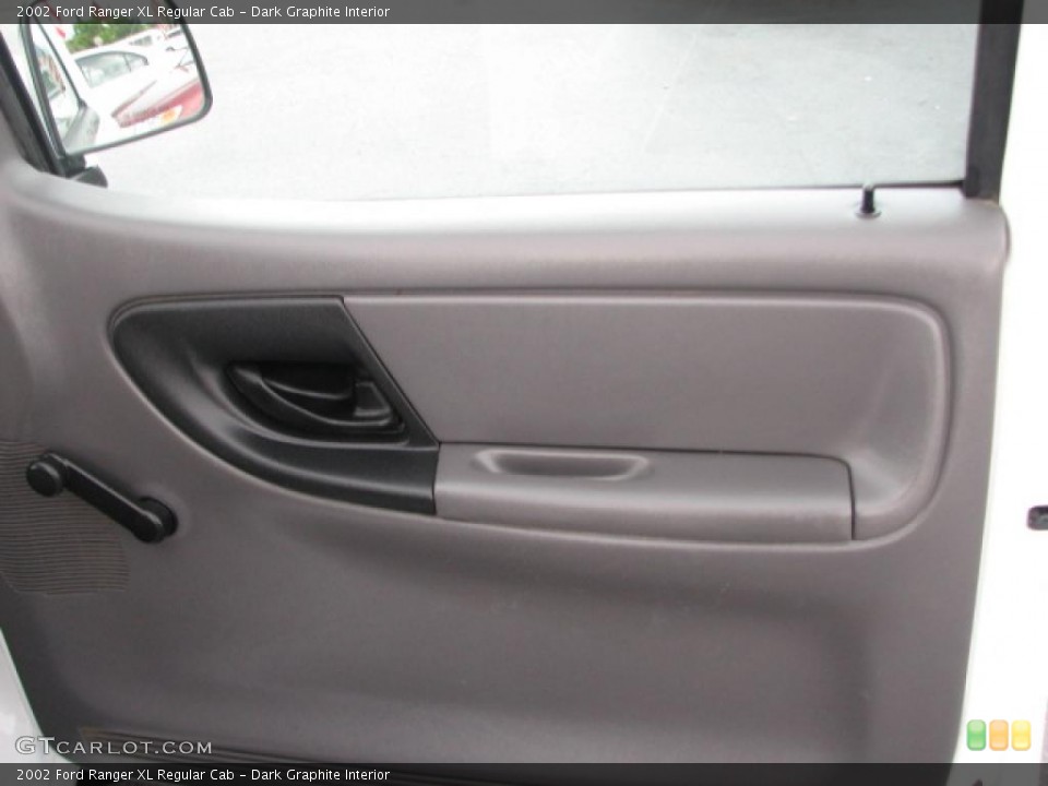 Dark Graphite Interior Door Panel for the 2002 Ford Ranger XL Regular Cab #39886688