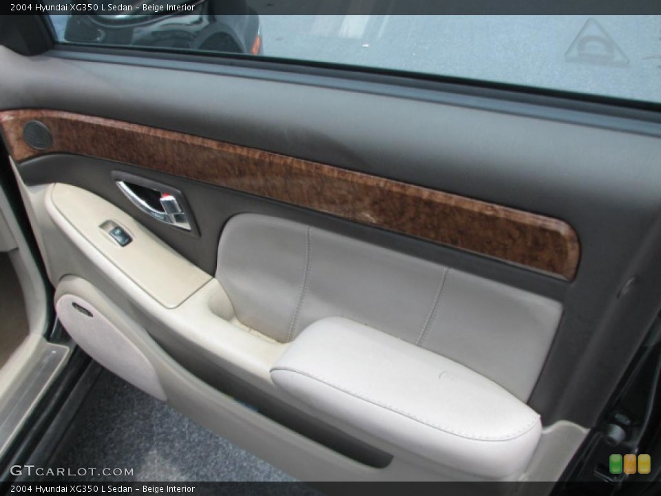 Beige Interior Door Panel for the 2004 Hyundai XG350 L Sedan #39886784