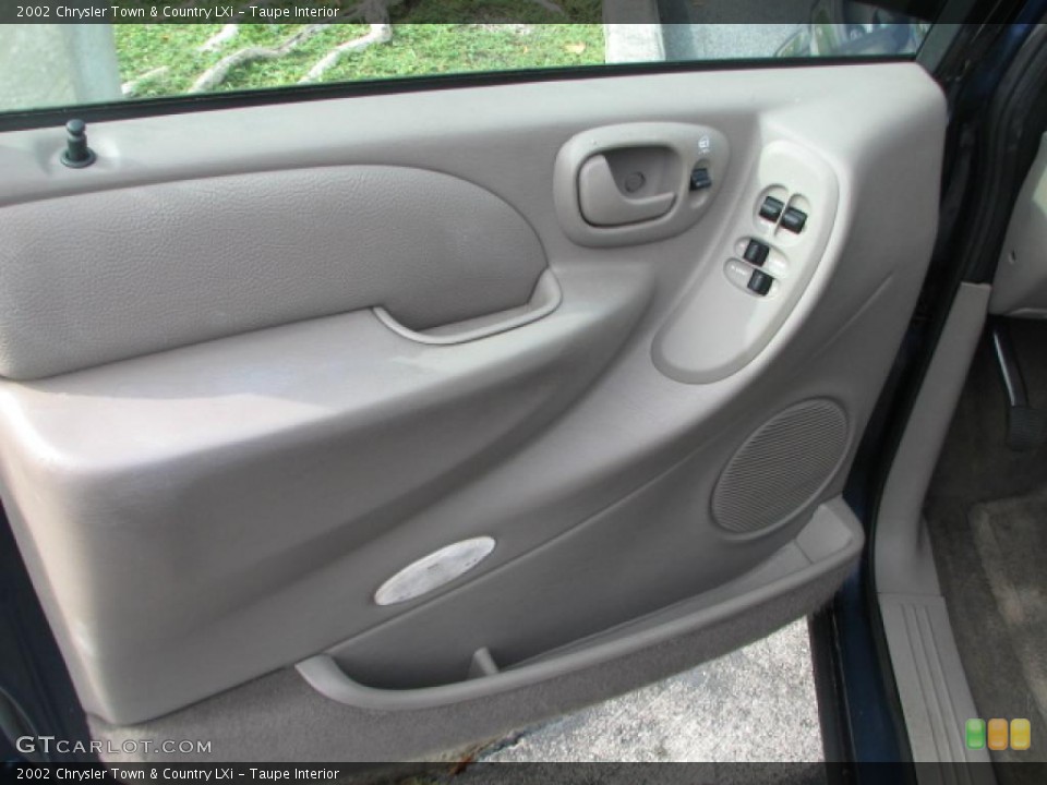 Taupe Interior Door Panel for the 2002 Chrysler Town & Country LXi #39886984