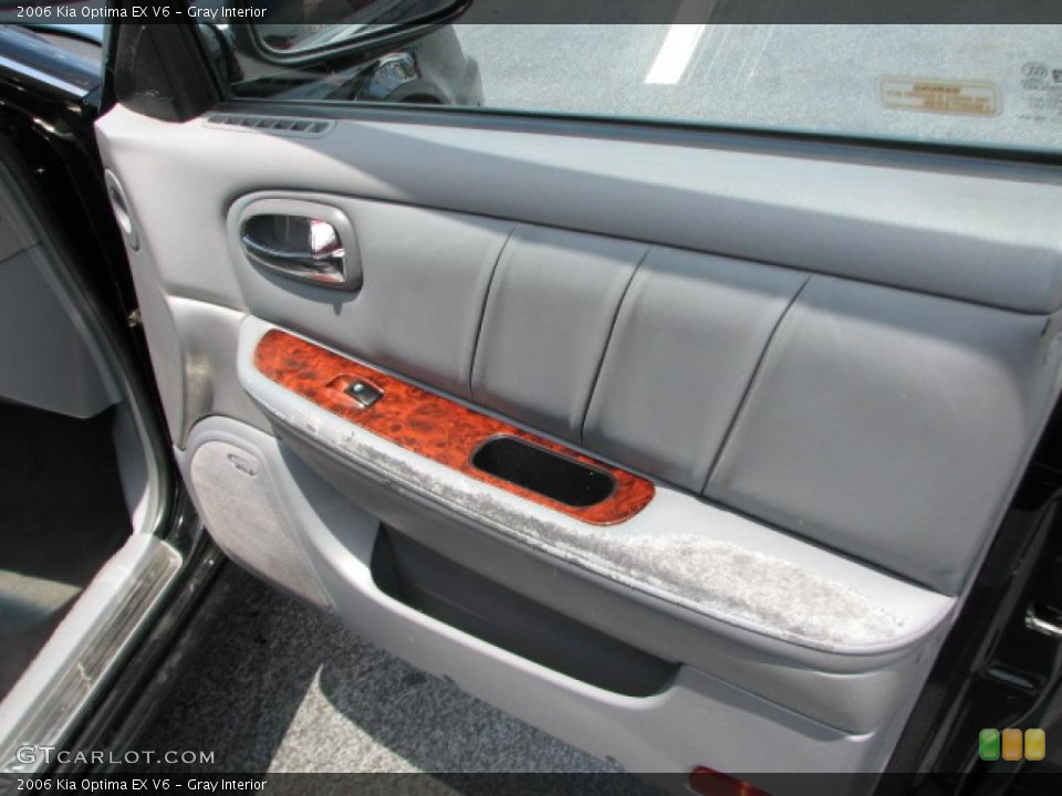 Gray Interior Door Panel for the 2006 Kia Optima EX V6 #39887508