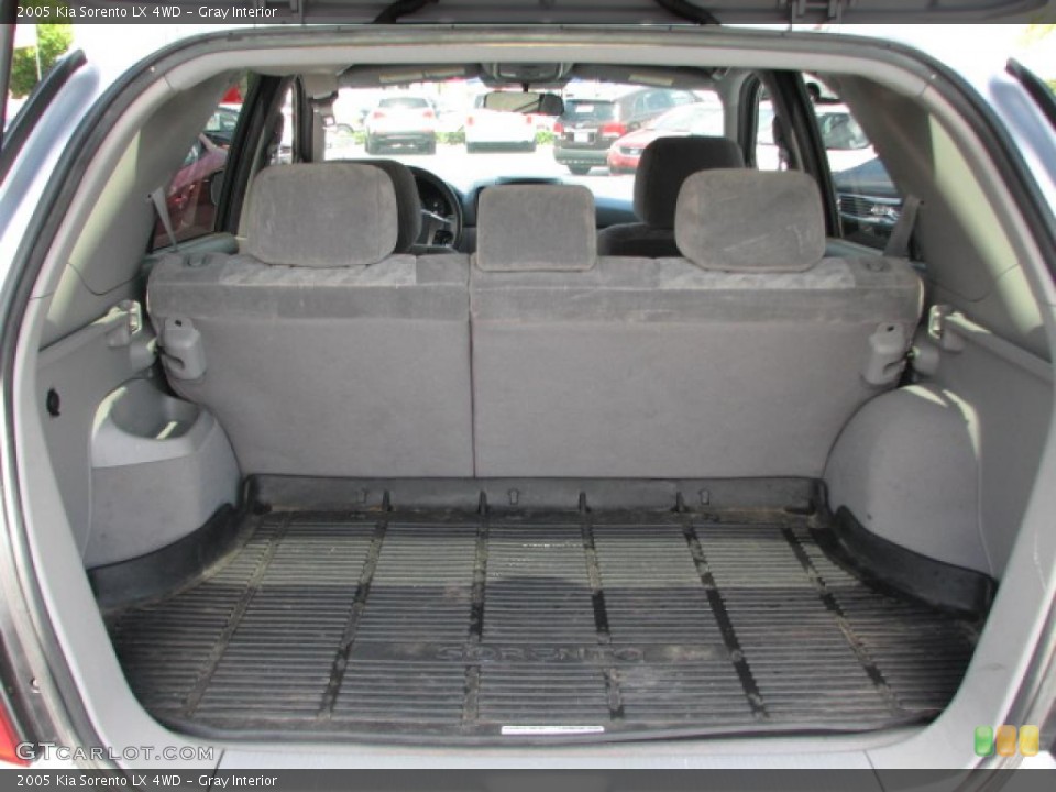 Gray Interior Trunk for the 2005 Kia Sorento LX 4WD #39887716