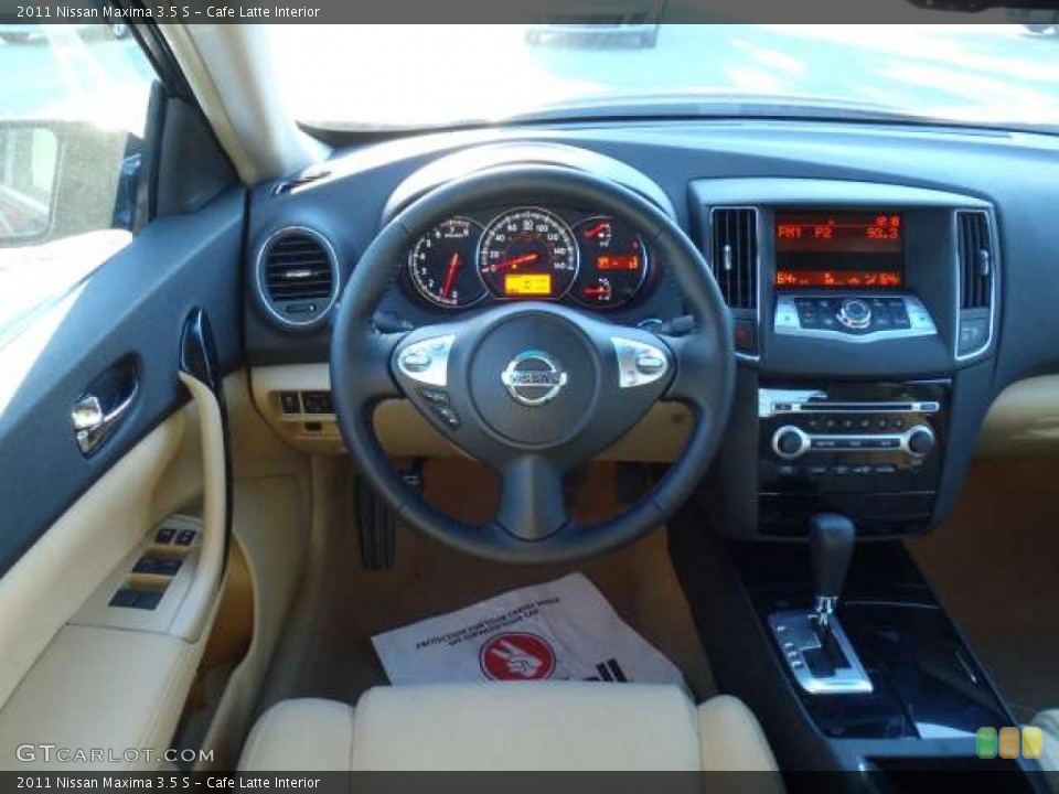 Cafe Latte Interior Dashboard for the 2011 Nissan Maxima 3.5 S #39889584