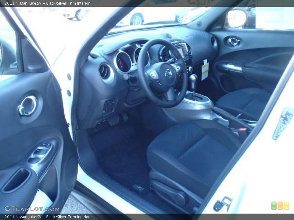 Black/Silver Trim Interior Photo for the 2011 Nissan Juke SV #39890060