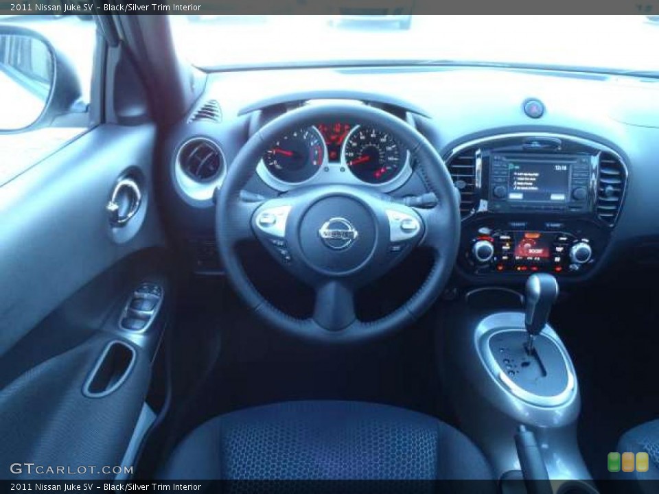 Black/Silver Trim Interior Dashboard for the 2011 Nissan Juke SV #39890076