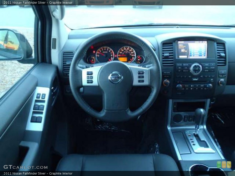 Graphite Interior Dashboard for the 2011 Nissan Pathfinder Silver #39890596