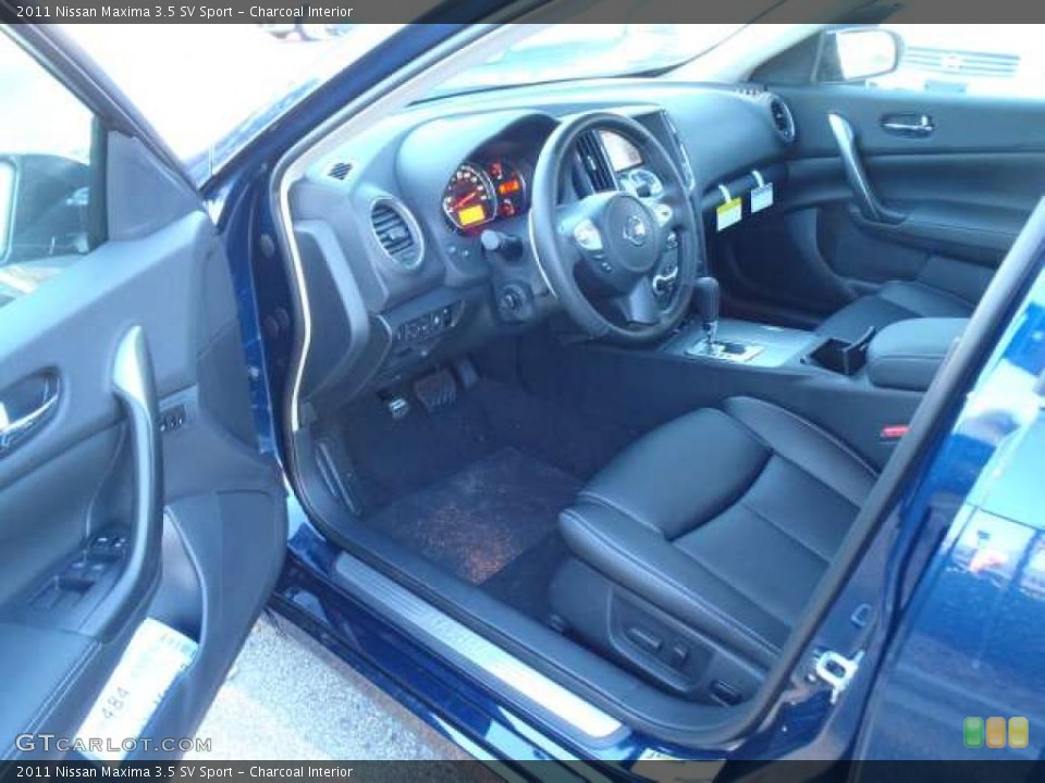 Charcoal Interior Photo for the 2011 Nissan Maxima 3.5 SV Sport #39890744