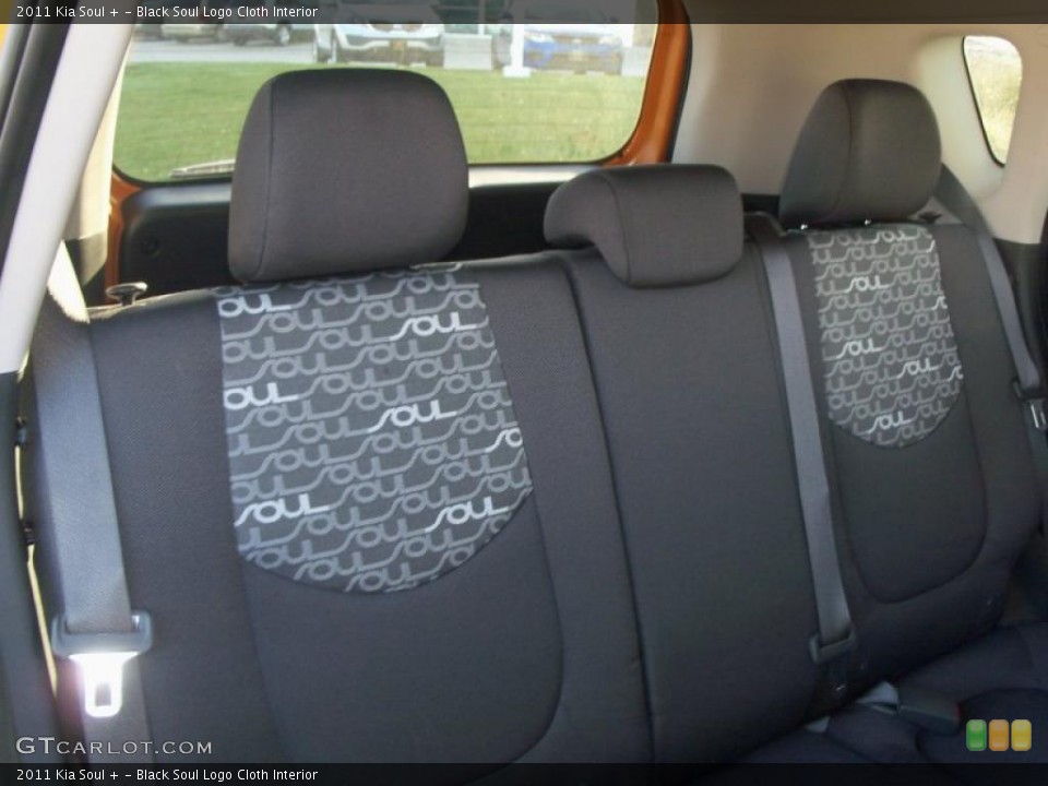 Black Soul Logo Cloth Interior Photo for the 2011 Kia Soul + #39891056