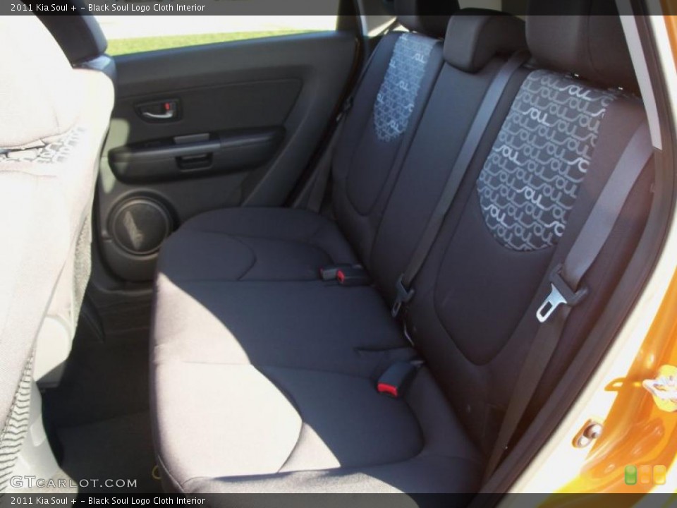 Black Soul Logo Cloth Interior Photo for the 2011 Kia Soul + #39891068