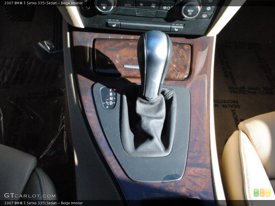 Beige Interior Transmission for the 2007 BMW 3 Series 335i Sedan #39891088