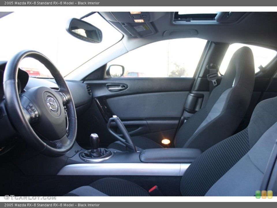 Black Interior Photo for the 2005 Mazda RX-8  #39892196