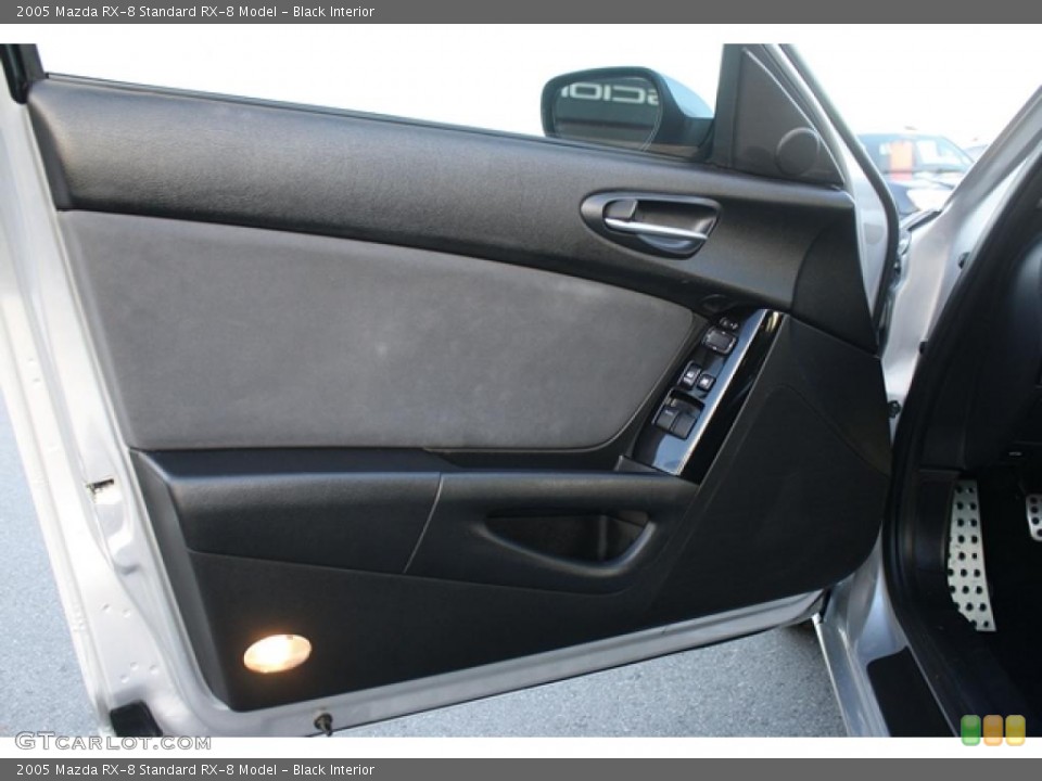 Black Interior Door Panel for the 2005 Mazda RX-8  #39892272