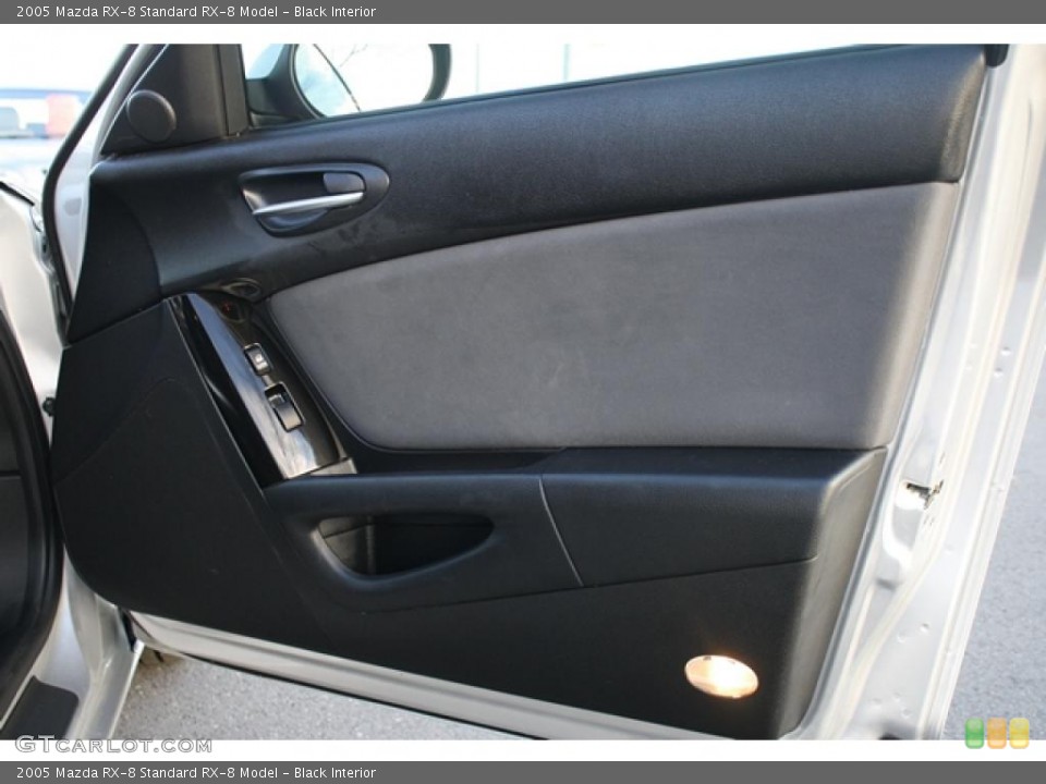 Black Interior Door Panel for the 2005 Mazda RX-8  #39892288