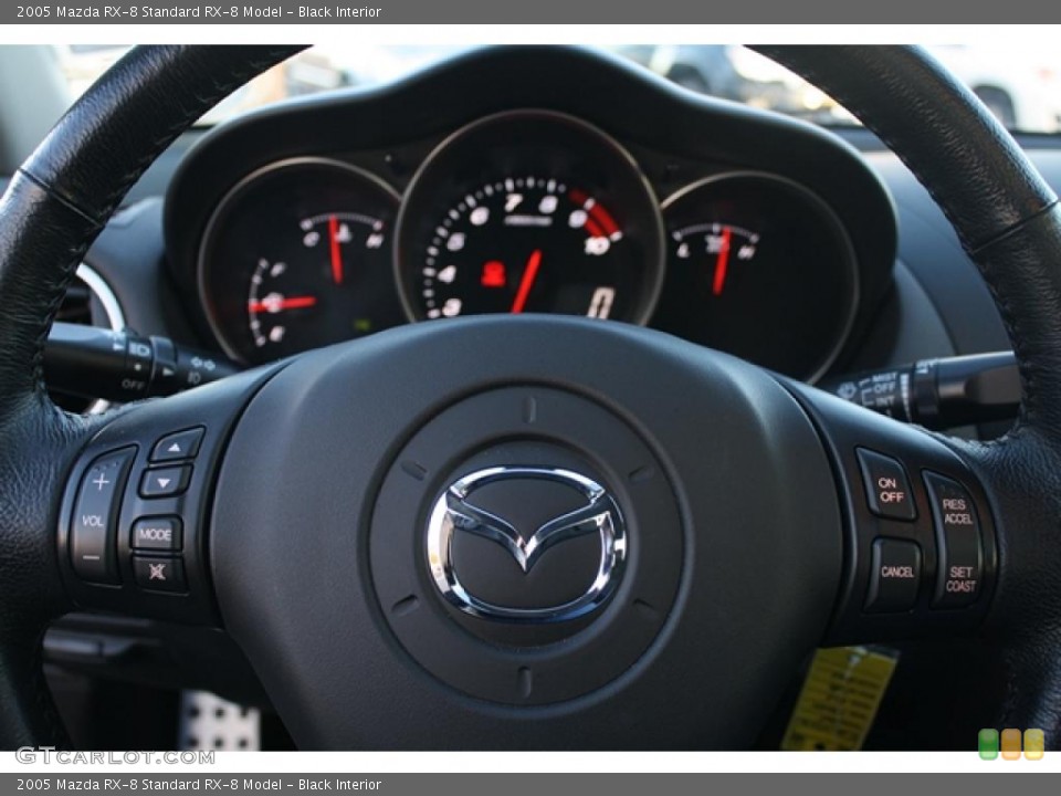 Black Interior Steering Wheel for the 2005 Mazda RX-8  #39892300