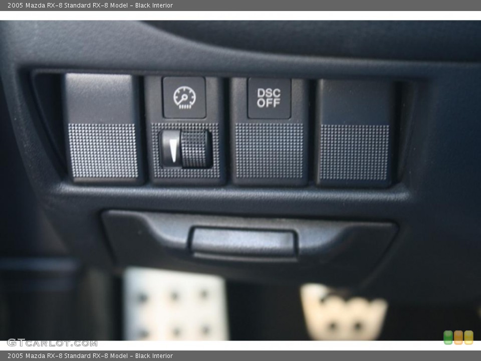 Black Interior Controls for the 2005 Mazda RX-8  #39892384