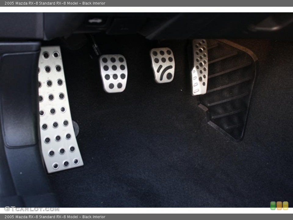 Black Interior Controls for the 2005 Mazda RX-8  #39892480