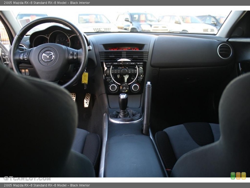 Black Interior Dashboard for the 2005 Mazda RX-8  #39892502