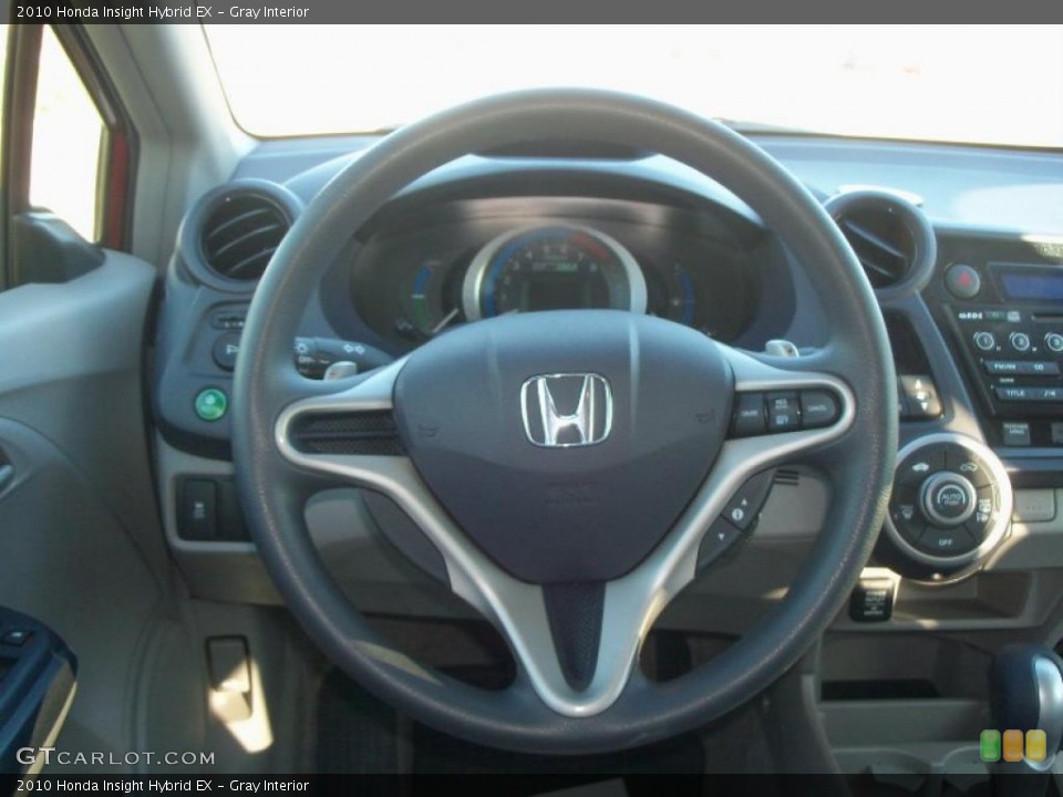 Gray Interior Steering Wheel for the 2010 Honda Insight Hybrid EX #39892732