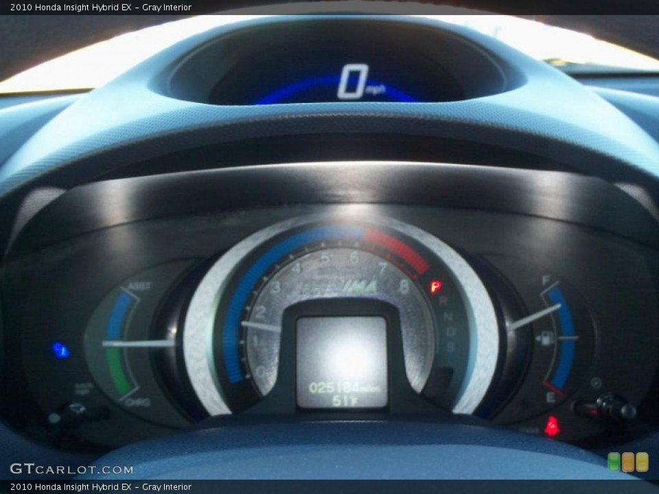 Gray Interior Gauges for the 2010 Honda Insight Hybrid EX #39892746