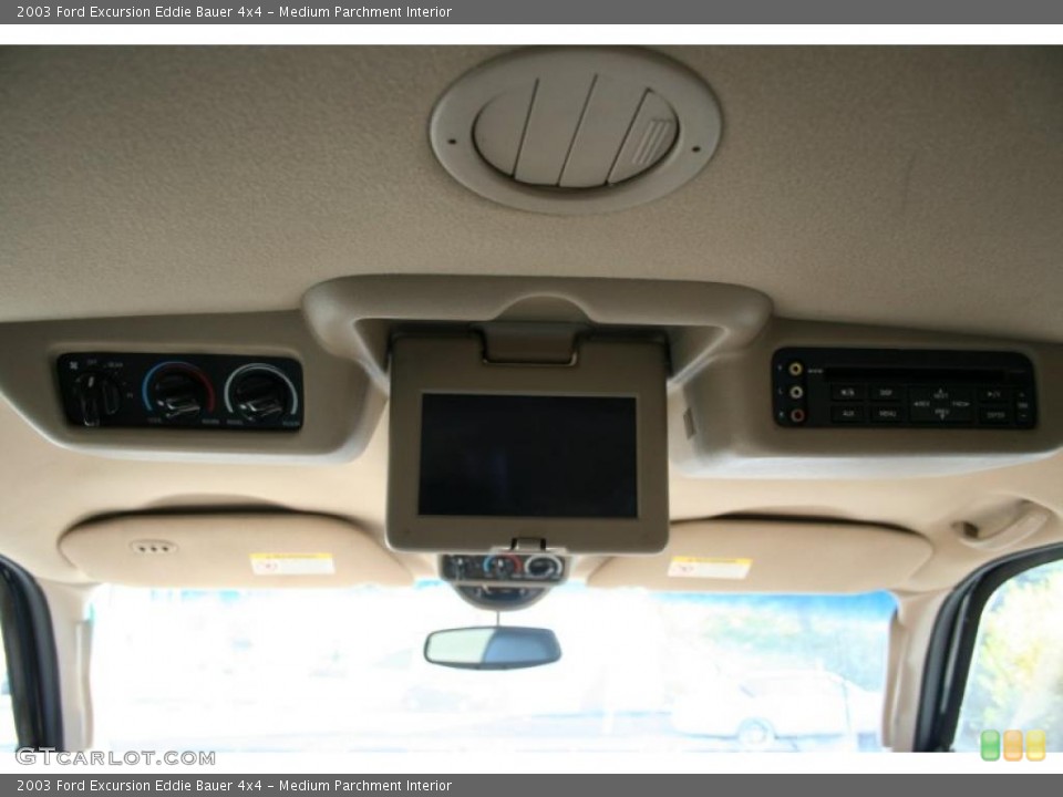 Medium Parchment Interior Controls for the 2003 Ford Excursion Eddie Bauer 4x4 #39896167
