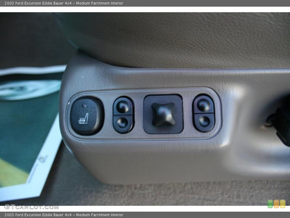 Medium Parchment Interior Controls for the 2003 Ford Excursion Eddie Bauer 4x4 #39896183