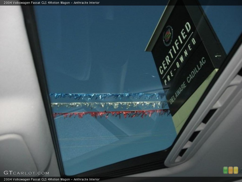 Anthracite Interior Sunroof for the 2004 Volkswagen Passat GLS 4Motion Wagon #39896811