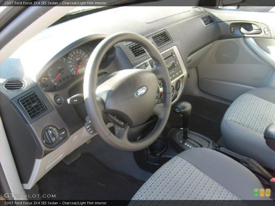 Charcoal/Light Flint Interior Prime Interior for the 2007 Ford Focus ZX4 SES Sedan #39898131