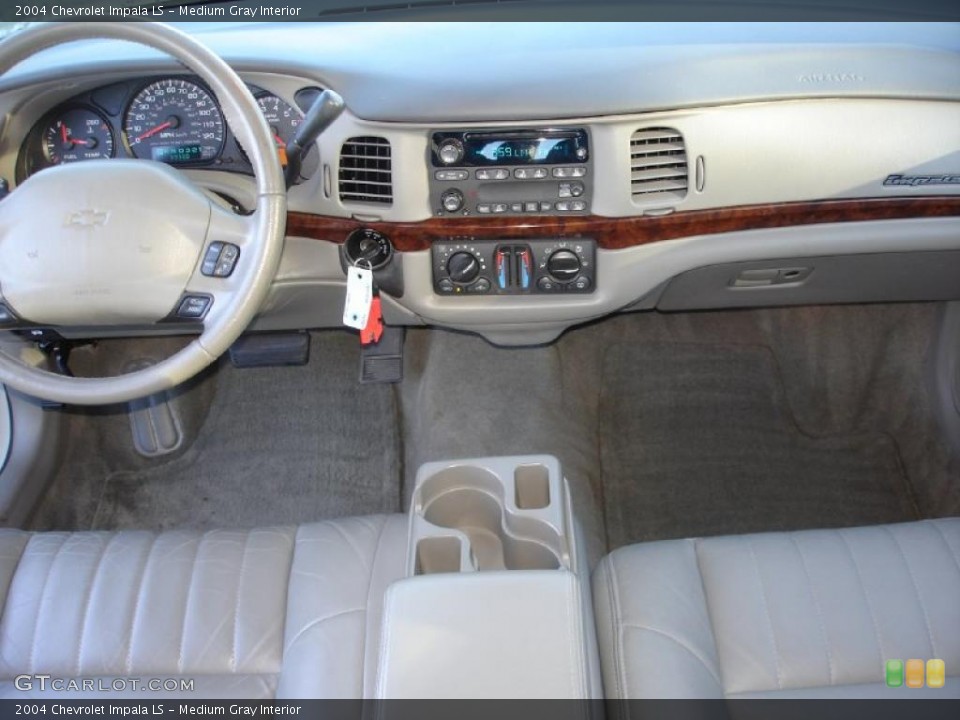 Medium Gray Interior Dashboard for the 2004 Chevrolet Impala LS #39899035
