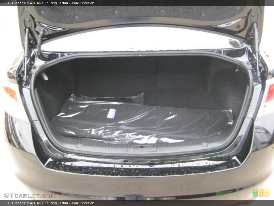 Black Interior Trunk for the 2011 Mazda MAZDA6 i Touring Sedan #39900287