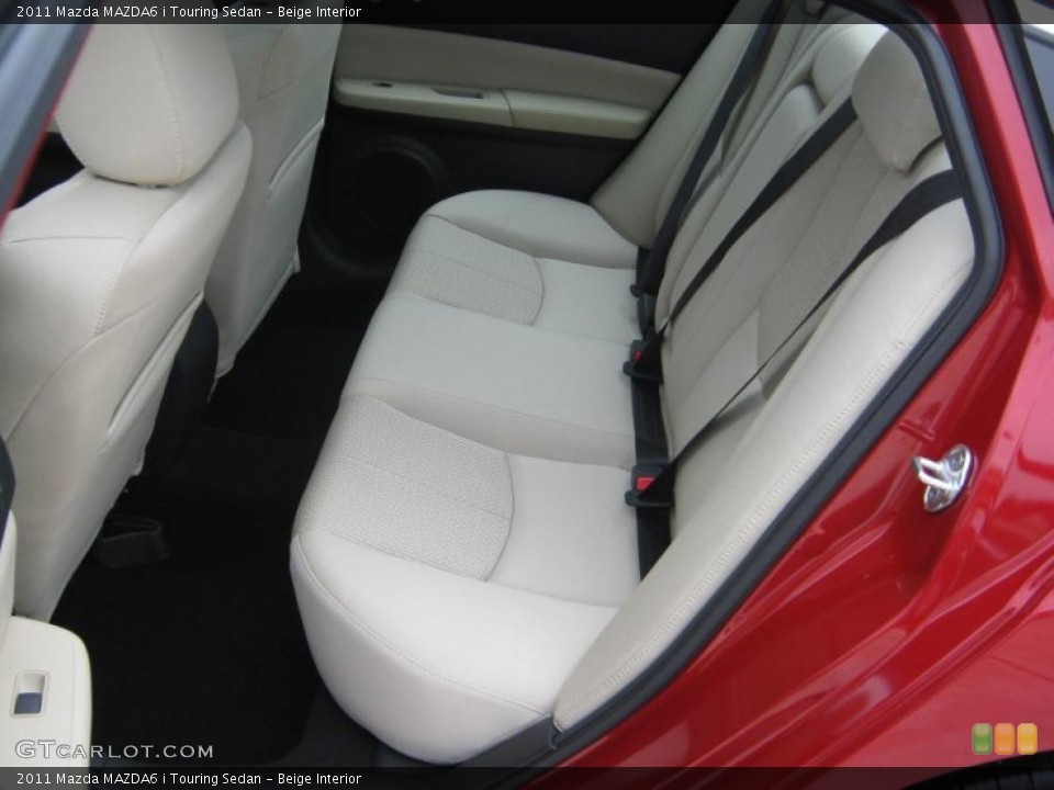 Beige Interior Photo for the 2011 Mazda MAZDA6 i Touring Sedan #39900639