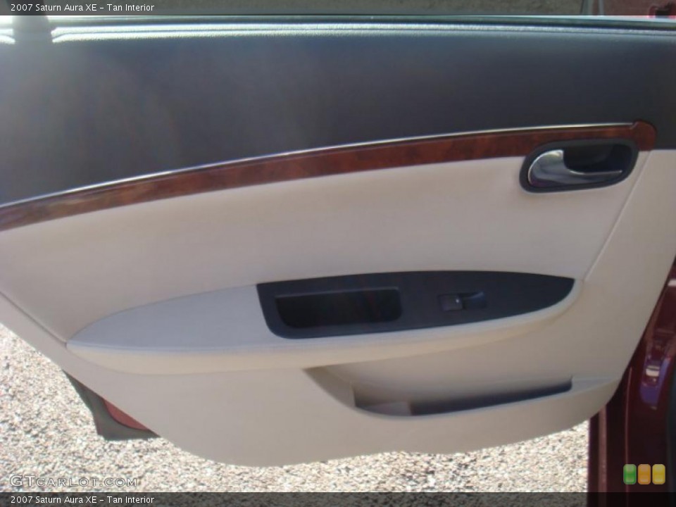Tan Interior Door Panel for the 2007 Saturn Aura XE #39901431