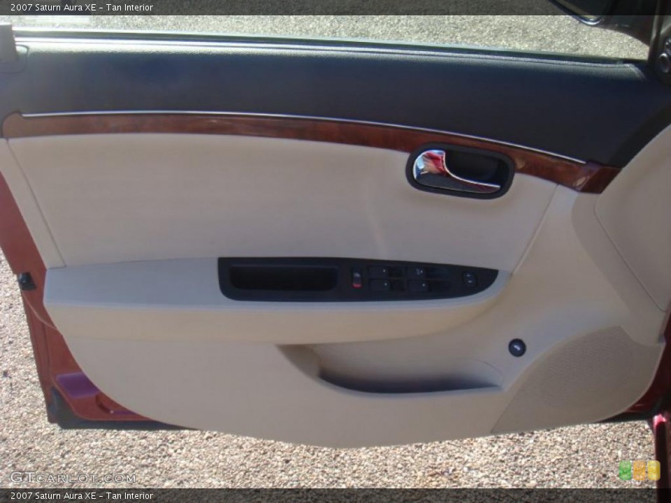 Tan Interior Door Panel for the 2007 Saturn Aura XE #39901443