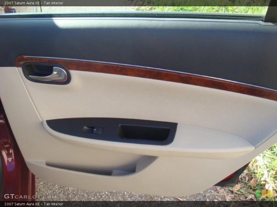 Tan Interior Door Panel for the 2007 Saturn Aura XE #39901459