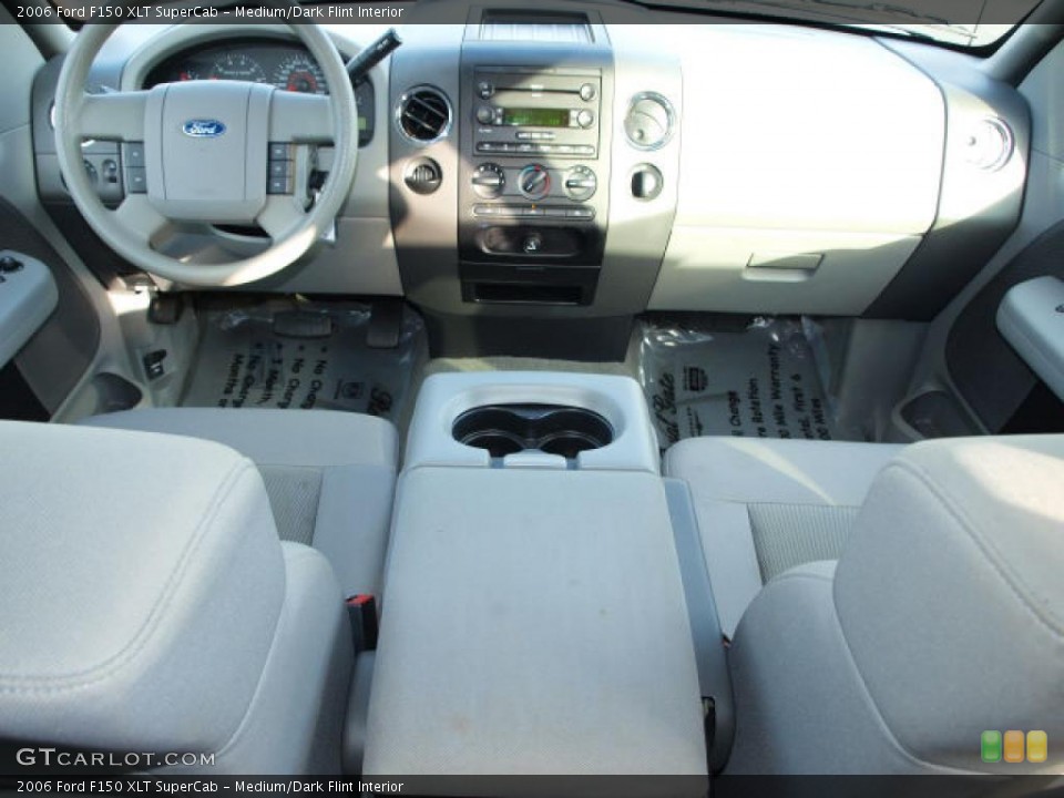 Medium/Dark Flint Interior Prime Interior for the 2006 Ford F150 XLT SuperCab #39904451