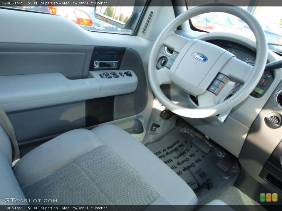 Medium/Dark Flint Interior Steering Wheel for the 2006 Ford F150 XLT SuperCab #39904467