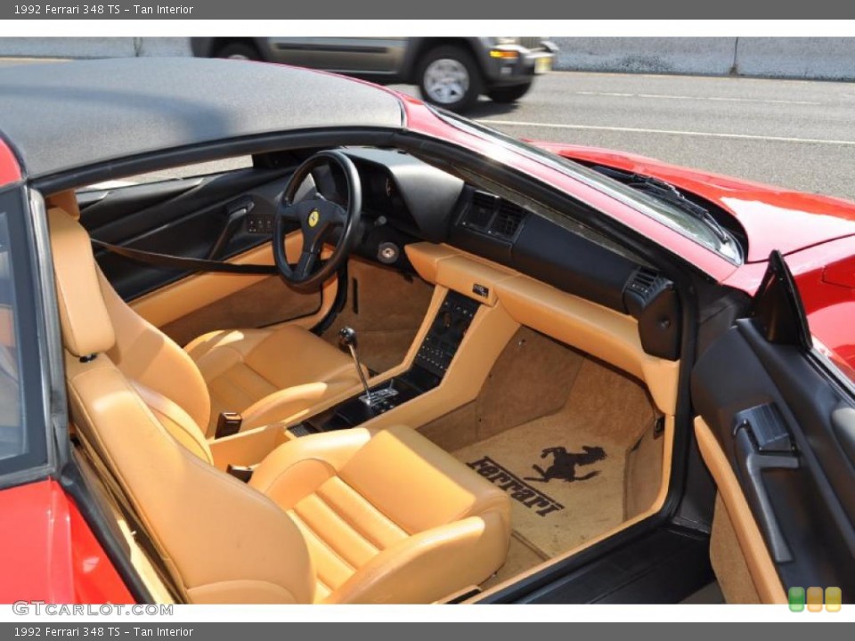 Tan Interior Photo for the 1992 Ferrari 348 TS #39904507