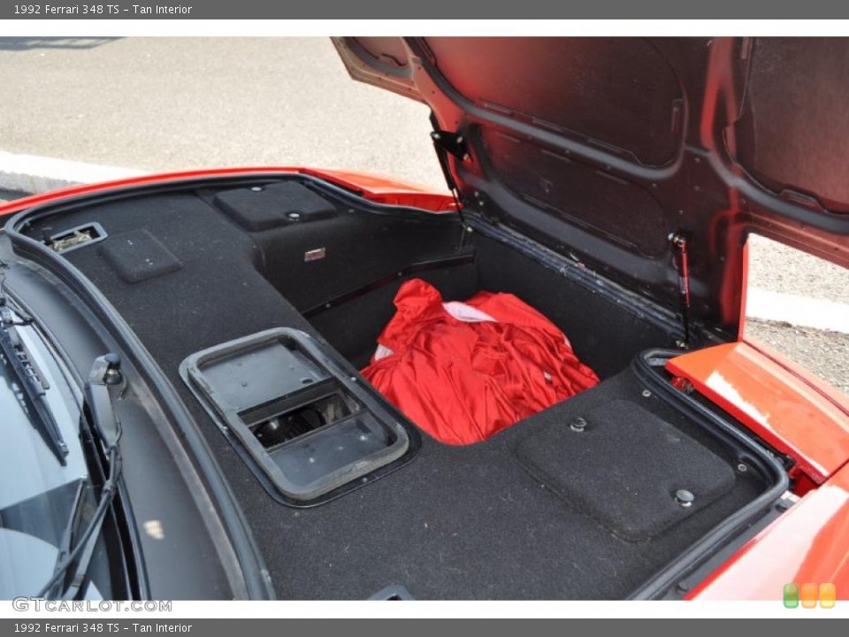 Tan Interior Trunk for the 1992 Ferrari 348 TS #39904539