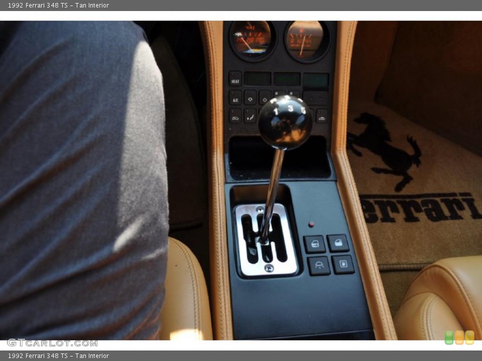 Tan Interior Transmission for the 1992 Ferrari 348 TS #39904771