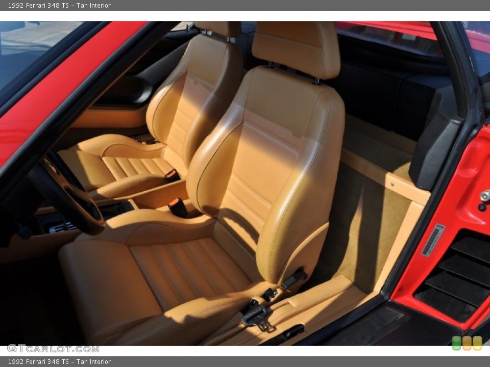 Tan Interior Photo for the 1992 Ferrari 348 TS #39904783