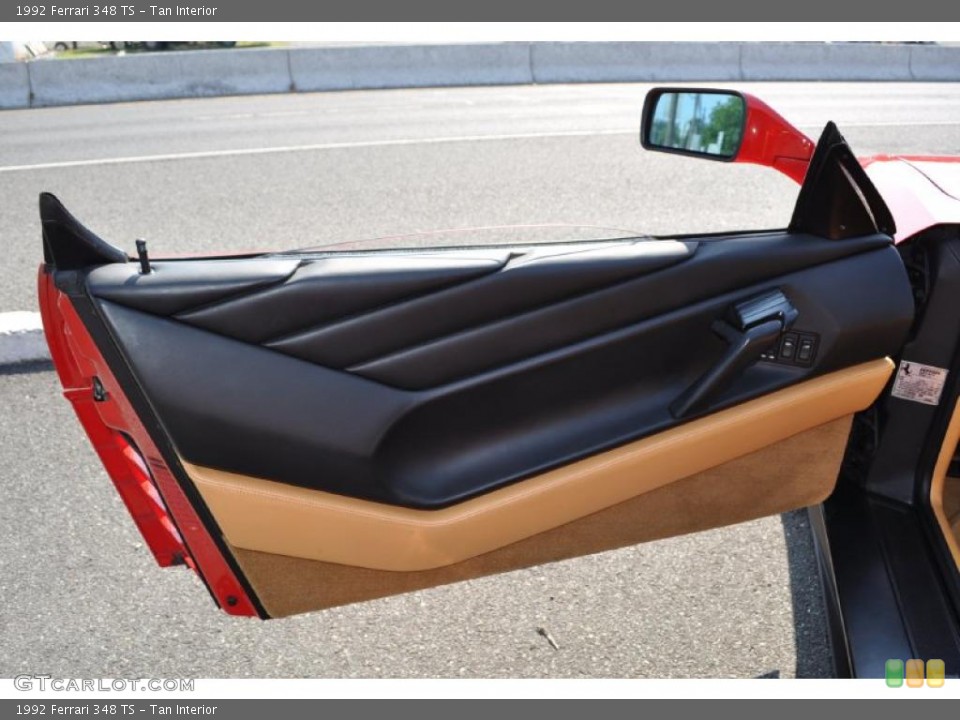 Tan Interior Door Panel for the 1992 Ferrari 348 TS #39904811