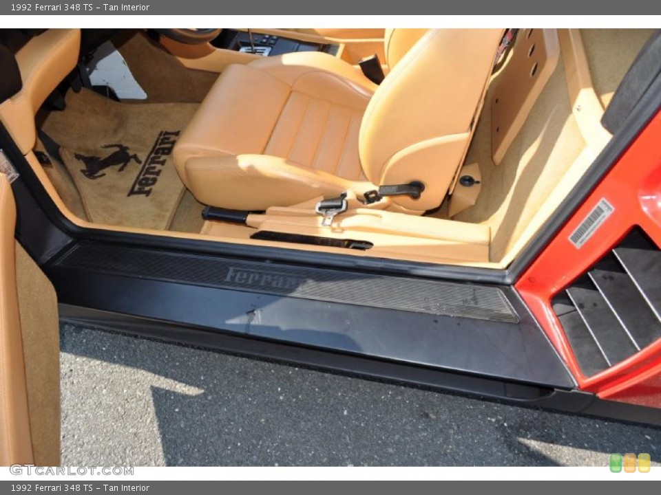 Tan Interior Photo for the 1992 Ferrari 348 TS #39904827